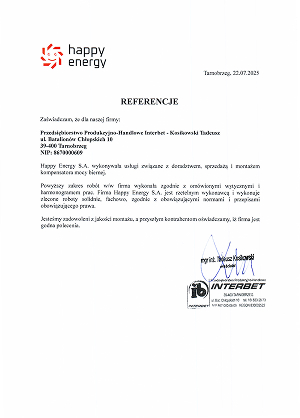 Referencje Interbet